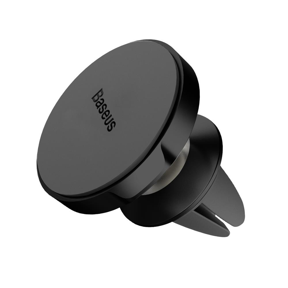Baseus Small Ears Magnetisk Mobilholder For viftegitteret Sort