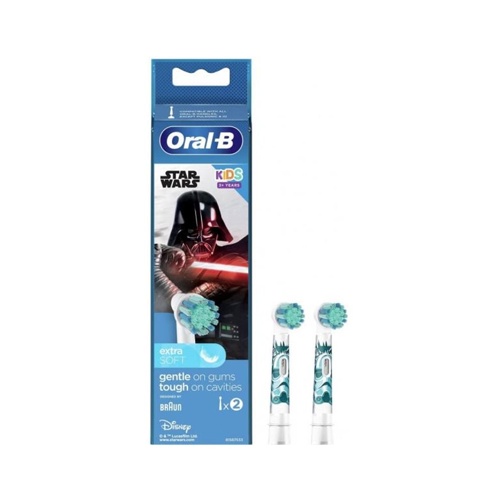 Oral-B Kids Star Wars Børstehode 2-pakning