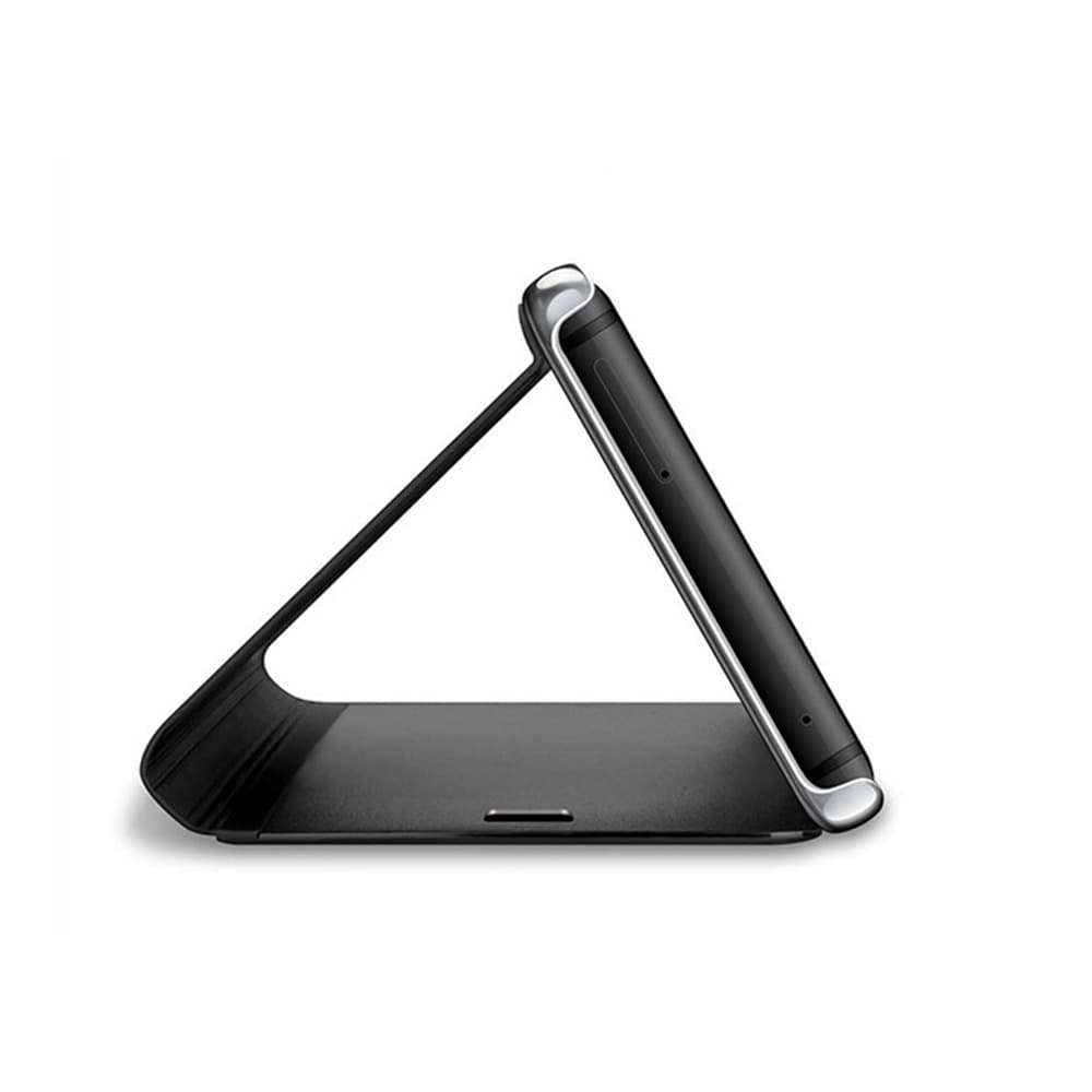 Smart Clear View Deksel Samsung Galaxy S22 Ultra - Sort