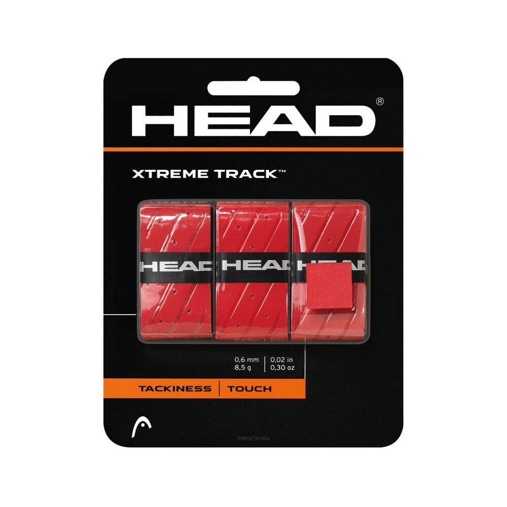 Head Xtreme Track Overgrips - Rød 3-pakning