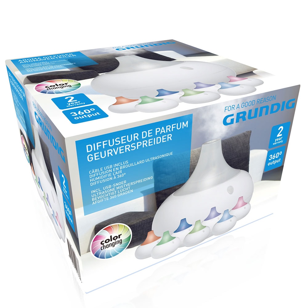 Fargeglad aroma luftfukter