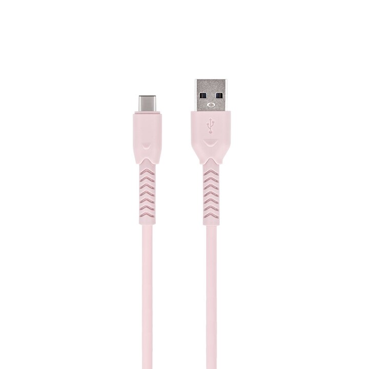 Maxlife USB-C-kabel - 3A rosa