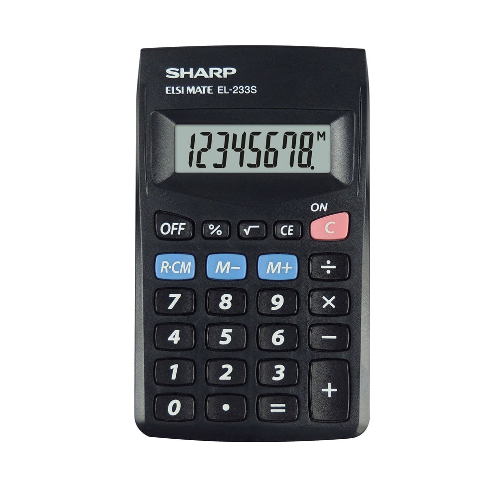 SHARP Kalkulator EL233SBBK