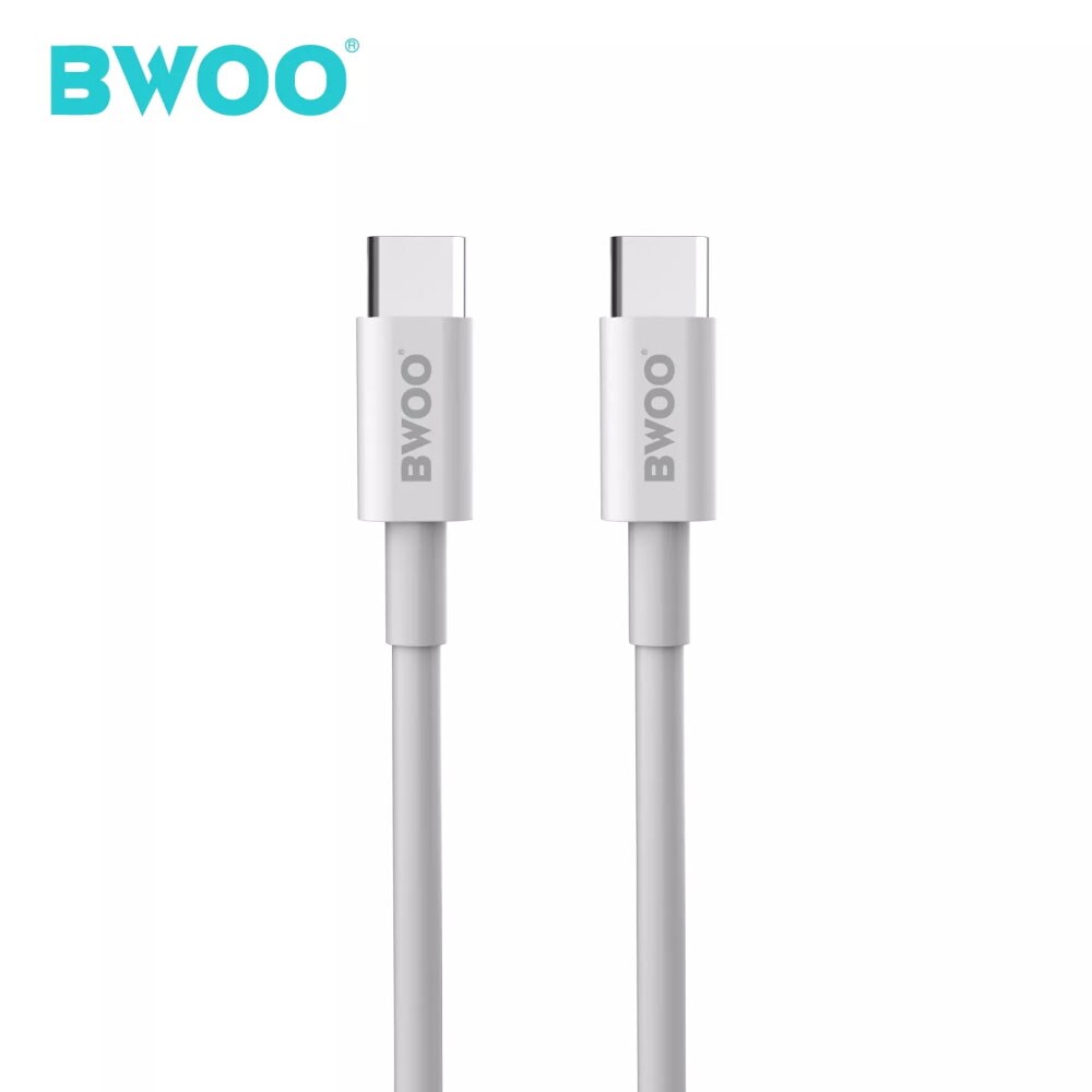 BWOO USB-C til USB-C - 65W Hvit