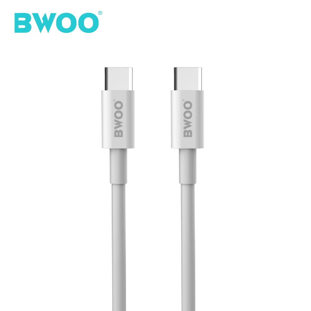 BWOO USB-C til USB-C - 100W Hvit
