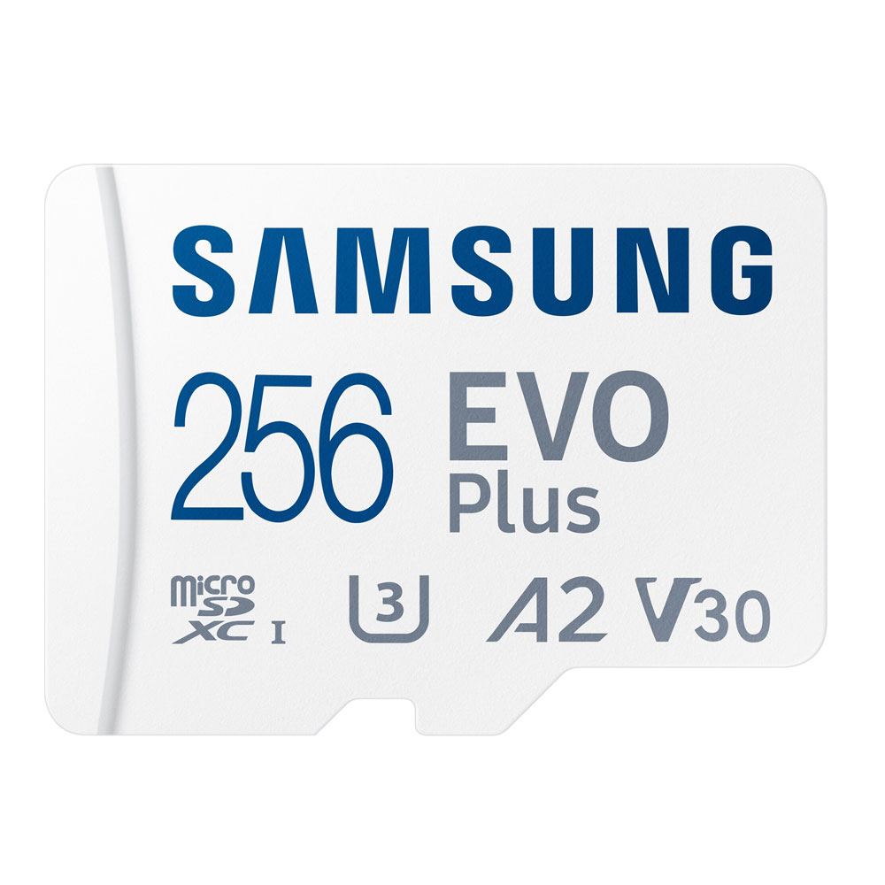 256 GB Samsung MicroSDXC EVO klasse 10