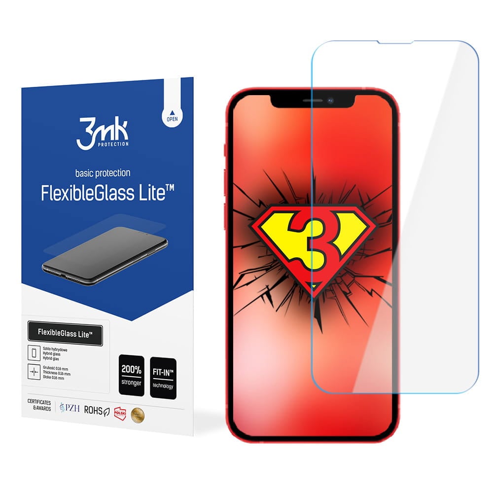 3mk Fleksibelt 2.5D Hybridglass iPhone 13 Pro Max
