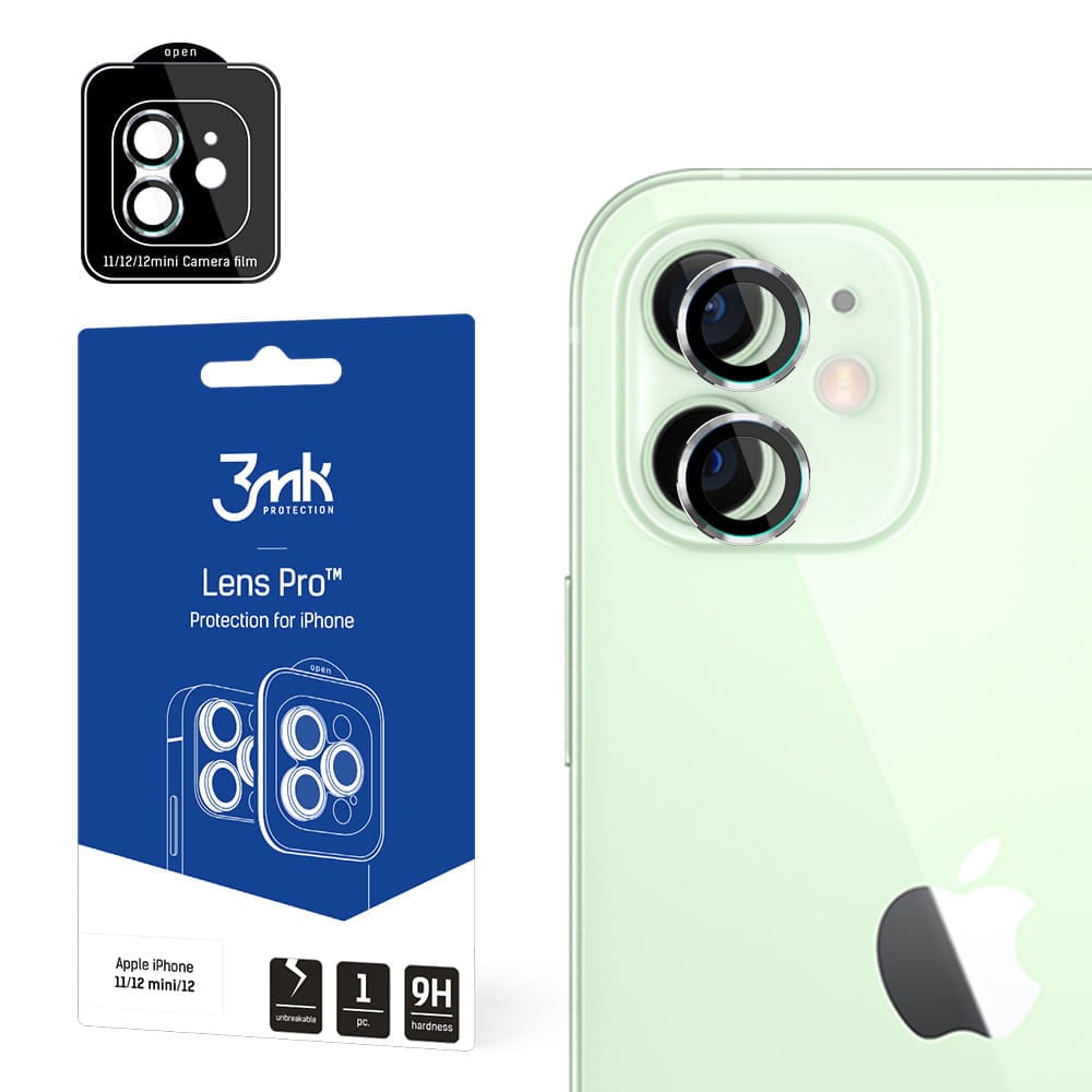 3mk Linsebeskytter Kamera til iPhone 11 / 12 / 12 Mini