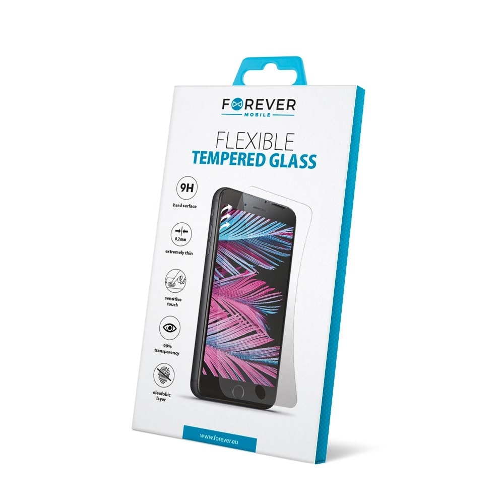 Forever Temperert Skjermbeskytter Flexible 2,5D iPhone 12 / 12 Pro