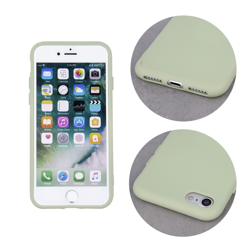 Bakdeksel i silikon til iPhone 11 Pro Grønn