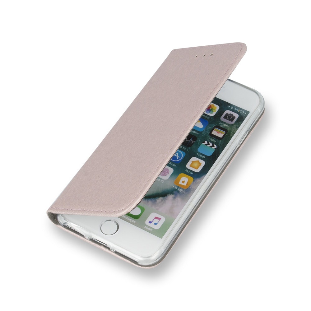 Flipdeksel med kortholder til iPhone 11 roségull
