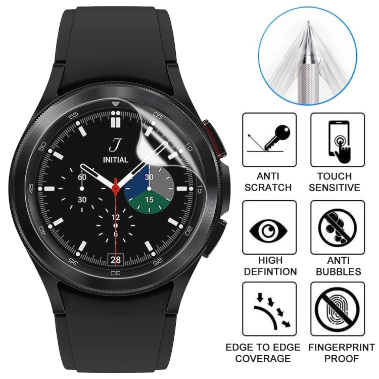 Skjermbeskytter med Hydrogel til Samsung Galaxy Watch4 44mm