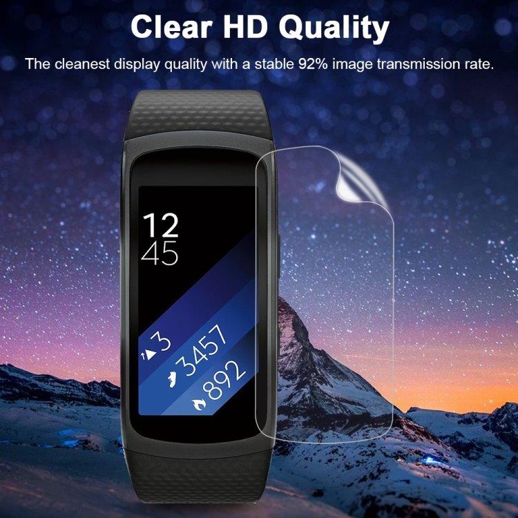 Skjermbeskytter med Hydrogel til Samsung Gear Fit
