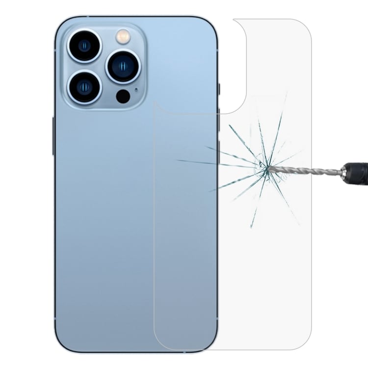 Skjermbeskytter for bakside i herdet glass - iPhone 13 Pro Max