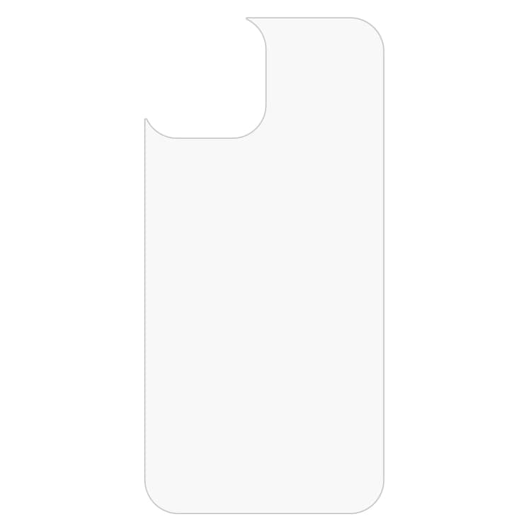 Skjermbeskytter for bakside i herdet glass - iPhone 13
