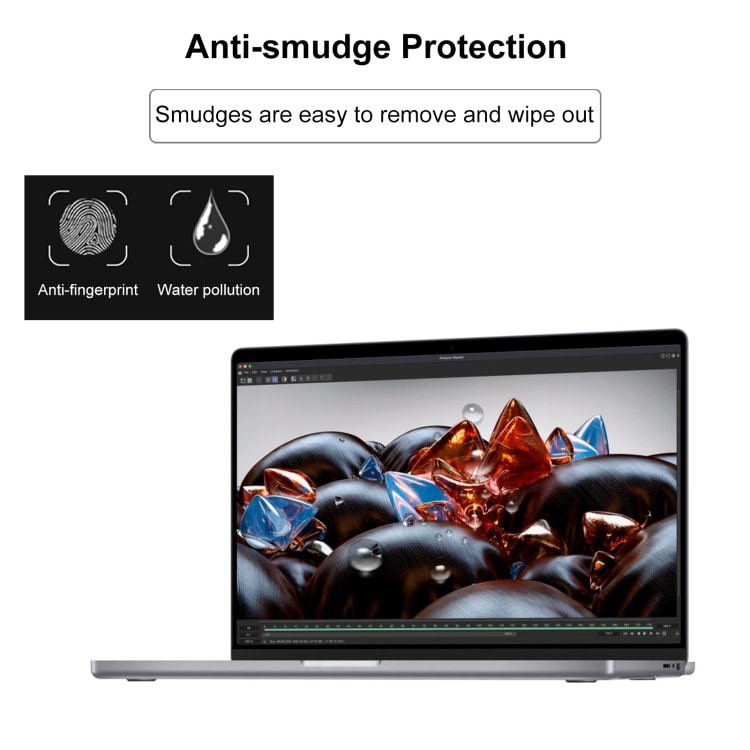 Skjermbeskytter med PET-film for MacBook Pro 14.2"