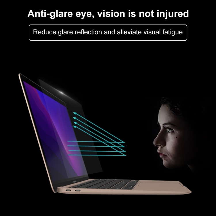 Skjermbeskytter antirefleks med PET-film for MacBook Air 13"