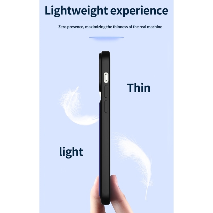 Deksel med kamerabeskytter og kortspor for iPhone 11 Pro Max - sort