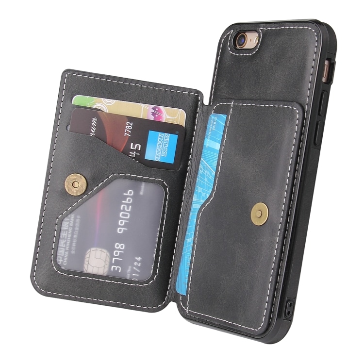 Magnetisk lommebokdeksel for iPhone 6/6s