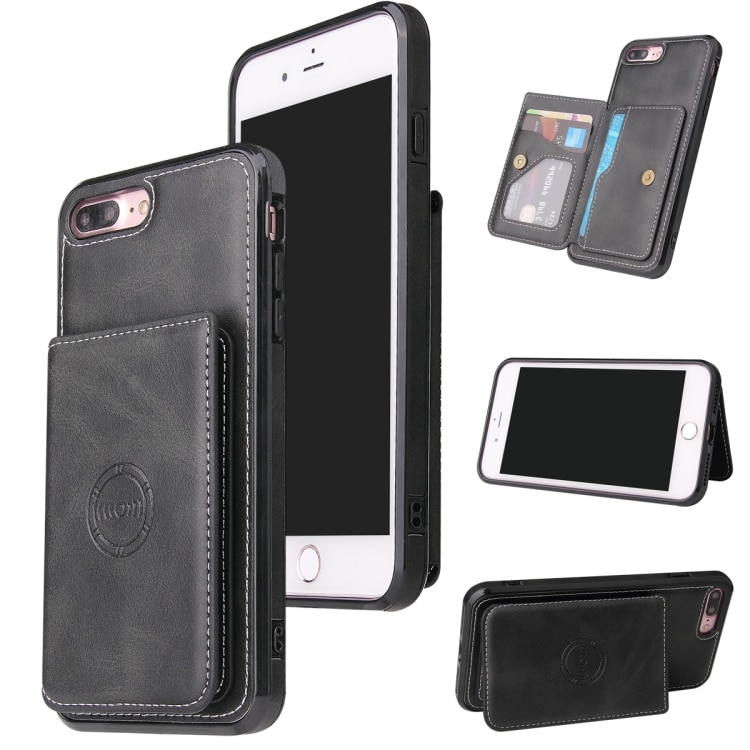 Magnetisk lommebokdeksel for iPhone 7 Plus/8 Plus