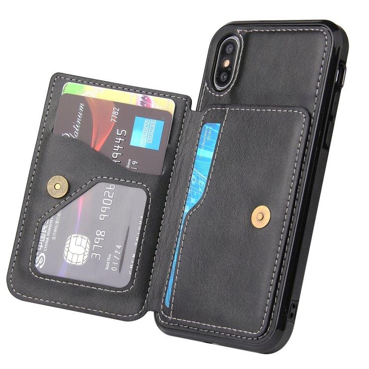 Magnetisk lommebokdeksel for iPhone XS Max