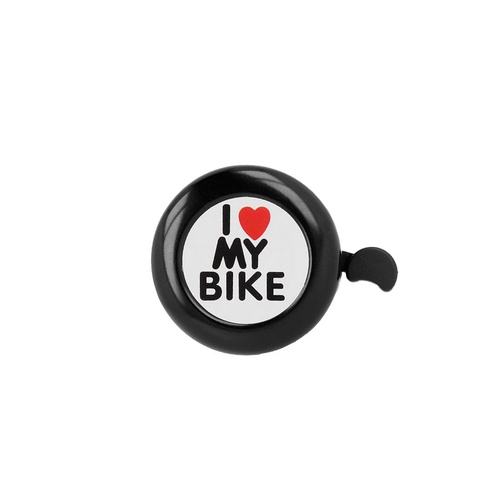 Ringeklokke for sykkel - I love my bike