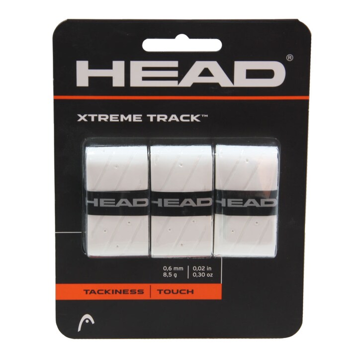 Head Xtreme Track Overgrips - Hvit 3-pak