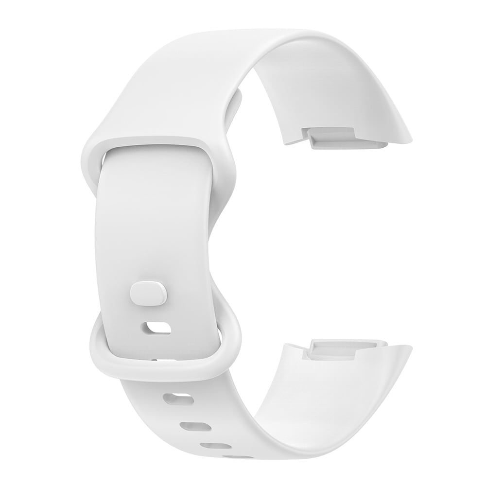 Silikonarmbånd til Fitbit Charge 5 - Hvit