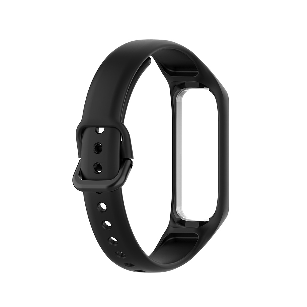 Silikonarmbånd til Samsung Galaxy Fit 2 - Sort