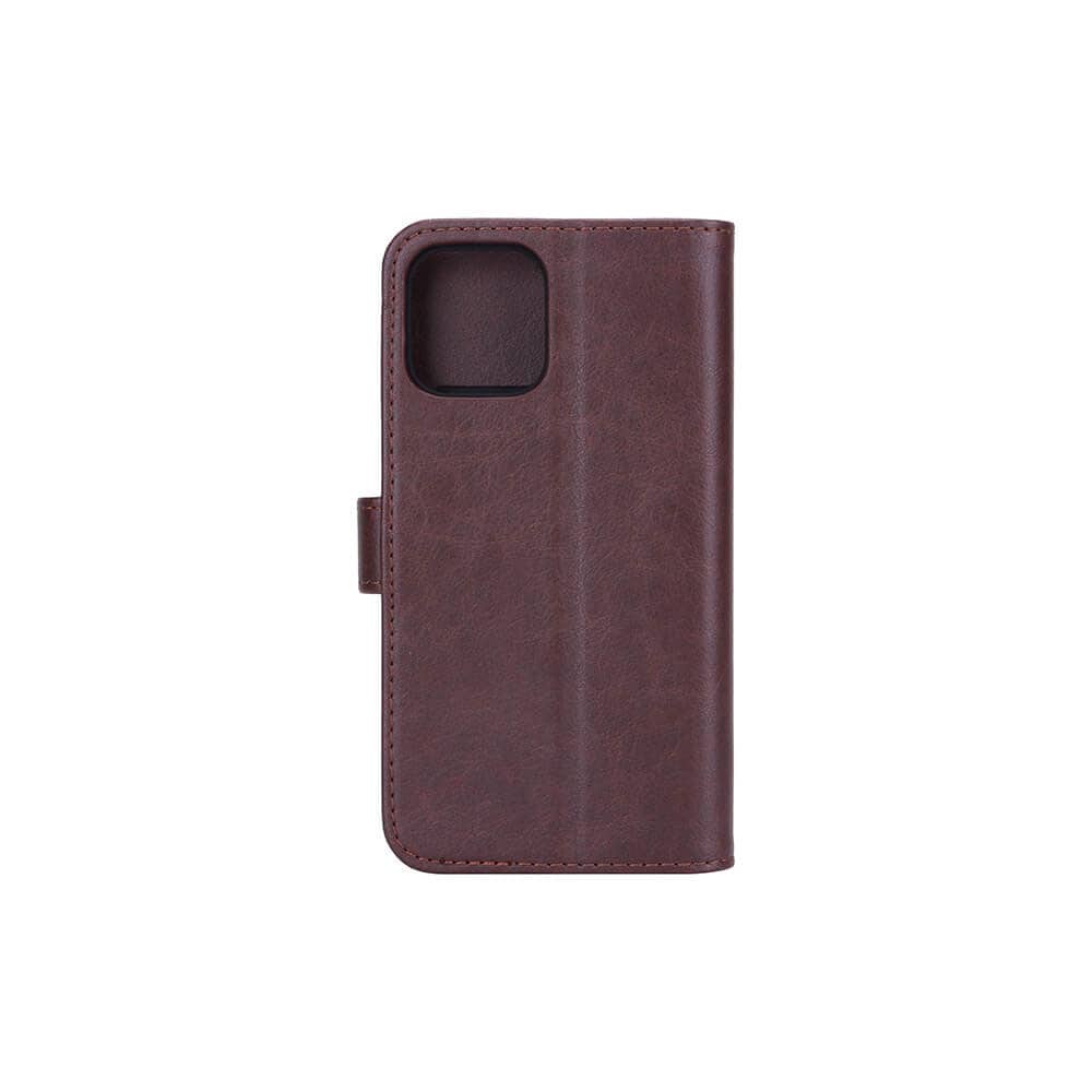 RADICOVER Strålebeskyttelse Lommebokdeksel for iPhone 12 mini - Brun