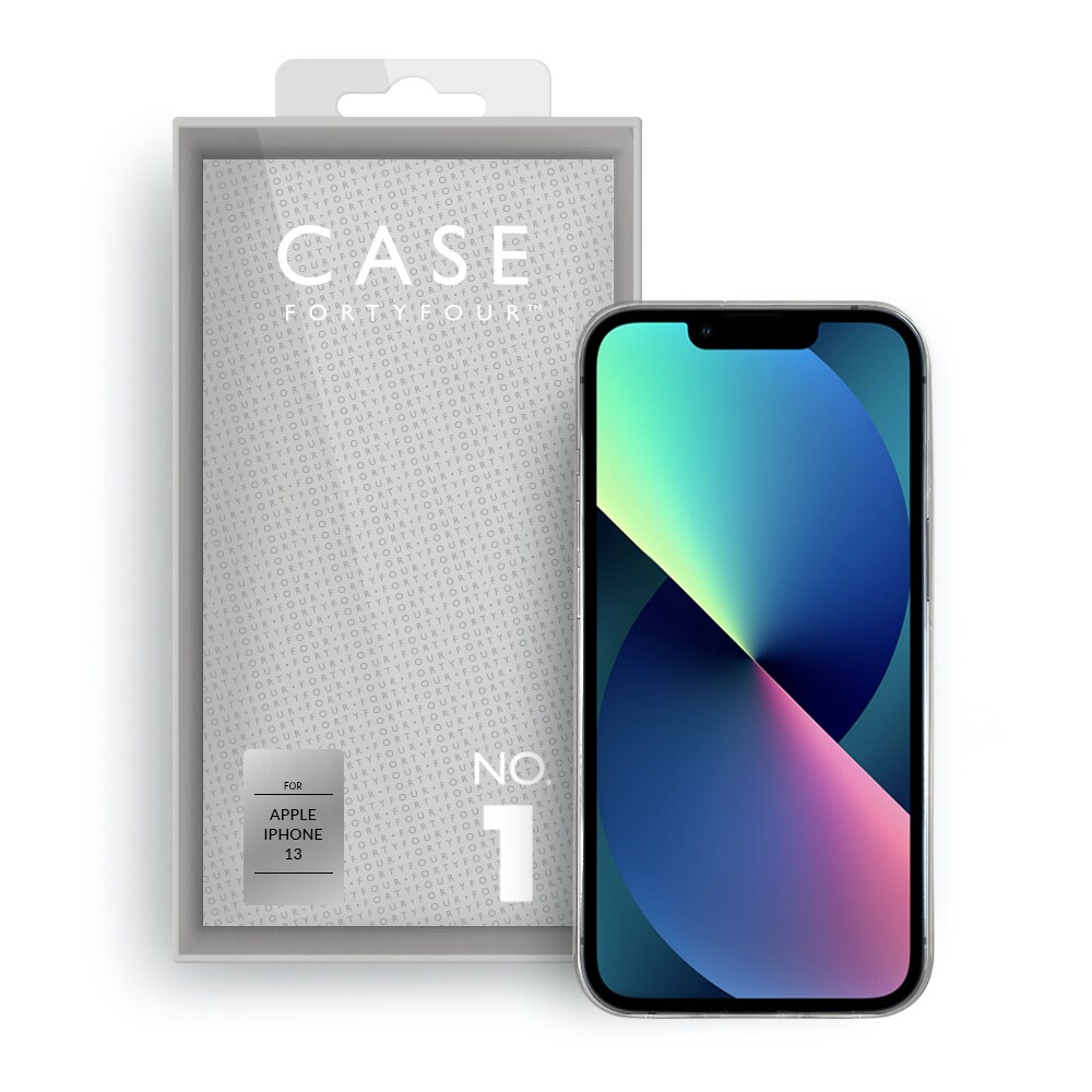 Case Fortyfour No.1 Case til Apple iPhone 13 Gjennomsiktig