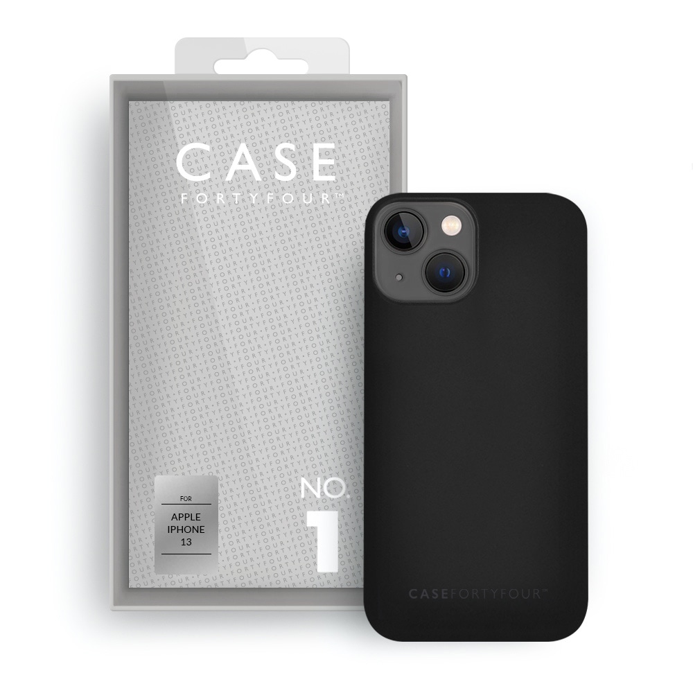 Case Fortyfour No.1 Case til Apple iPhone 13 Sort