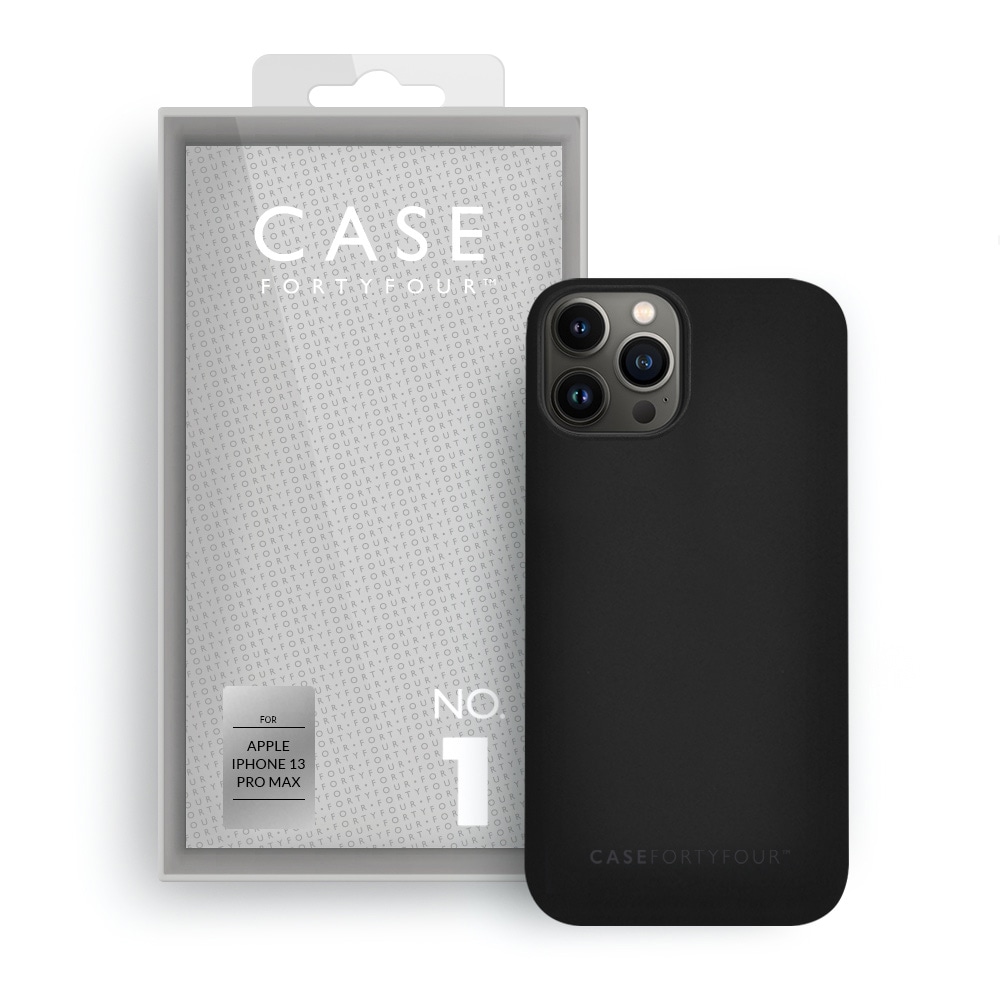 Case Fortyfour No.1 Case til Apple iPhone 13 Pro Max Sort