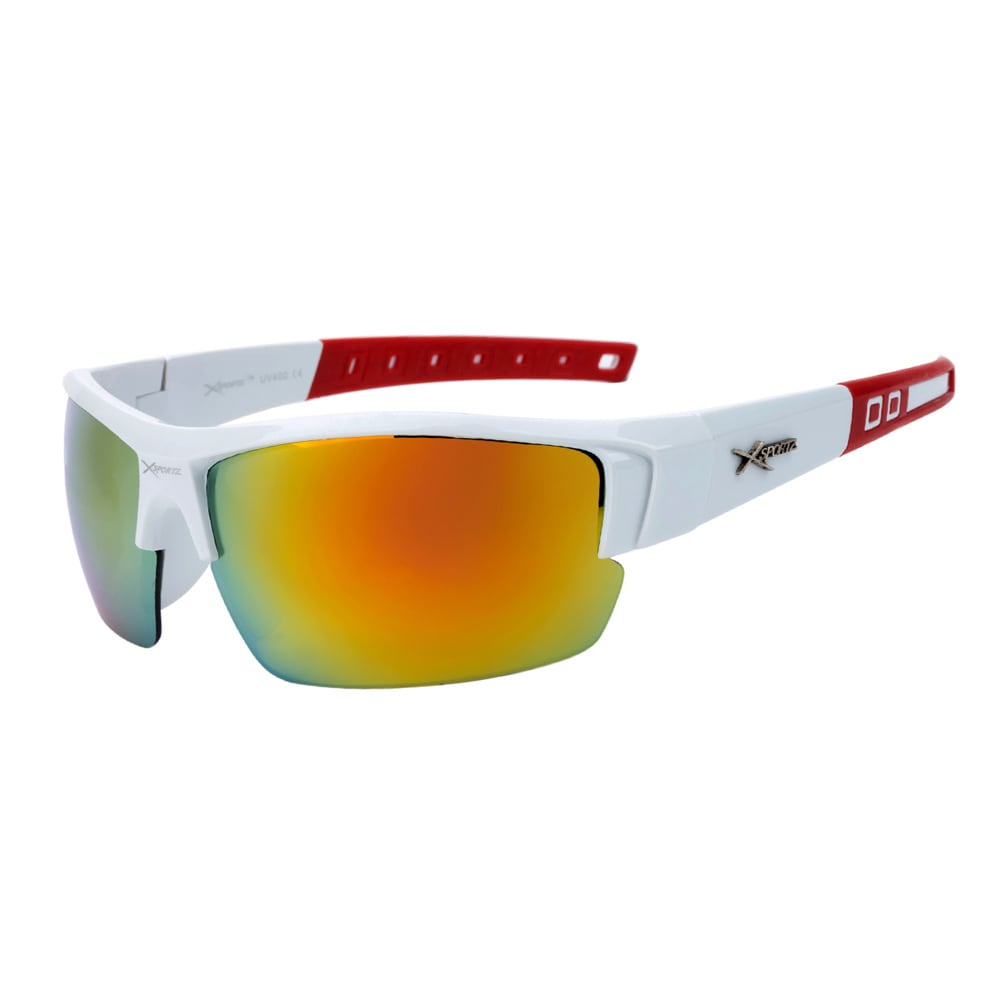 Sportsbriller XS8003 Hvit/Rød
