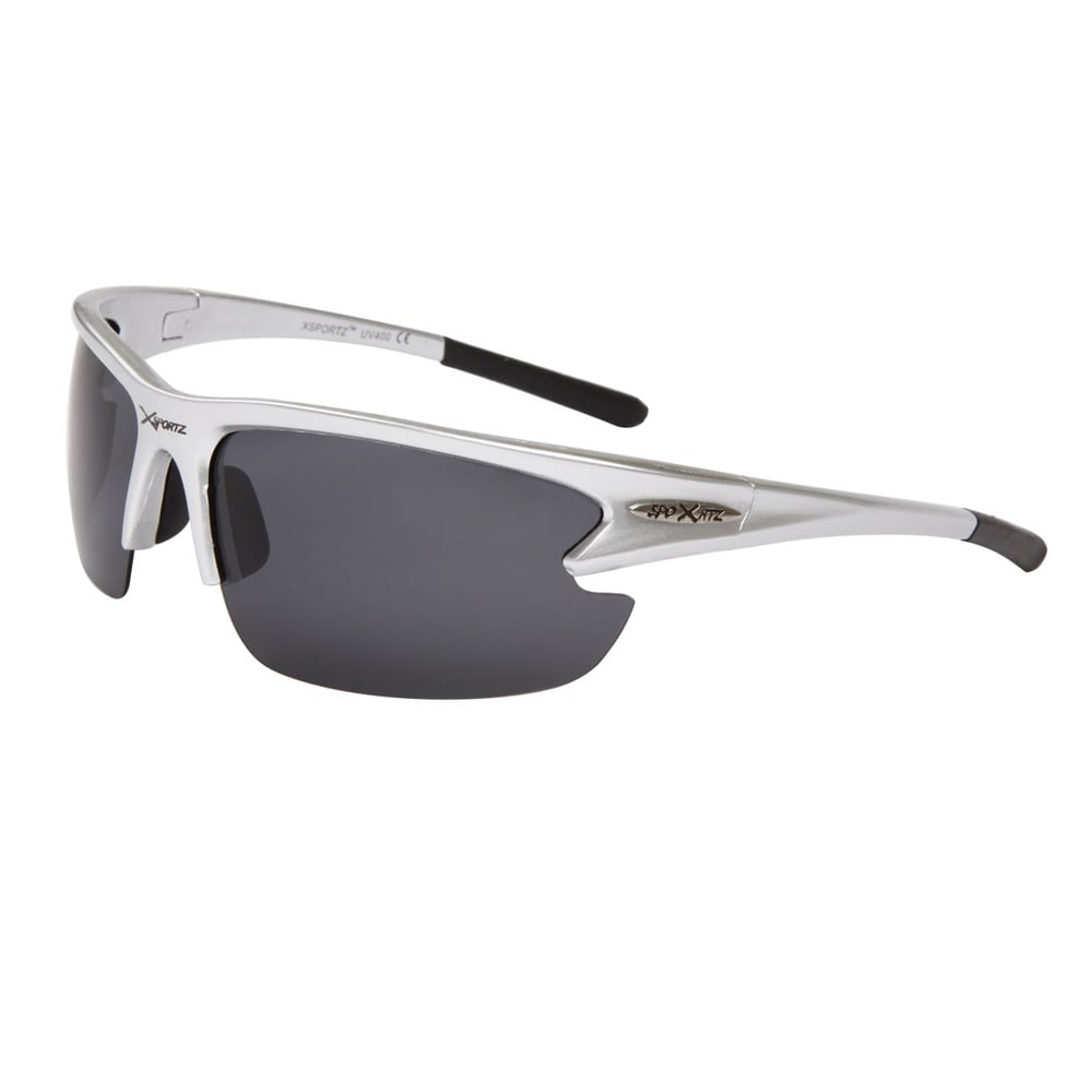 Xsports Solbriller XS53 Sølvfarget med mørk linse