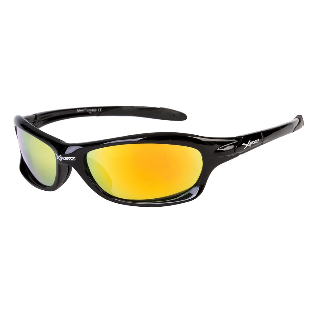 Xsports Solbriller XS87 Sort med farget linse