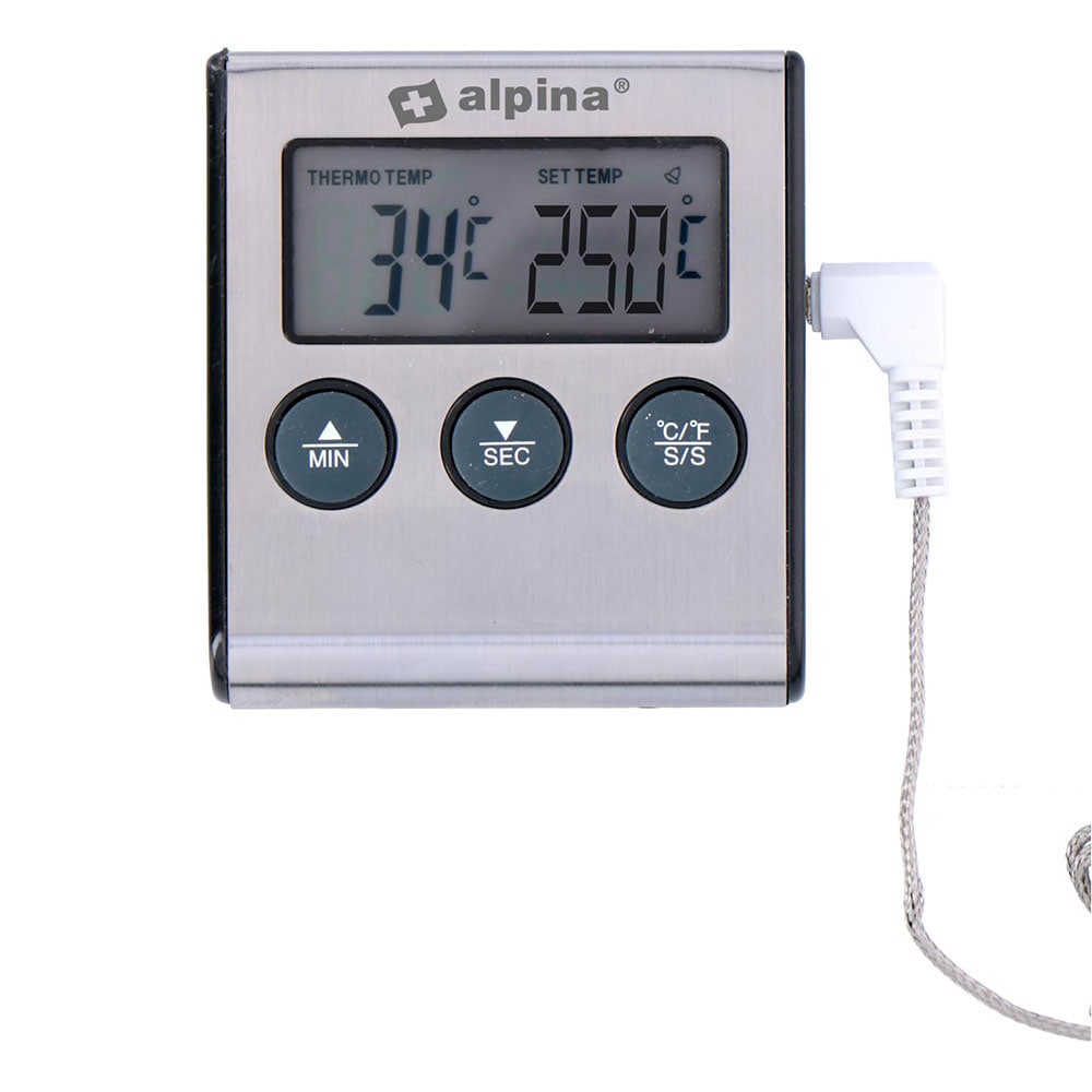 Alpina Digital steketermomter med timer