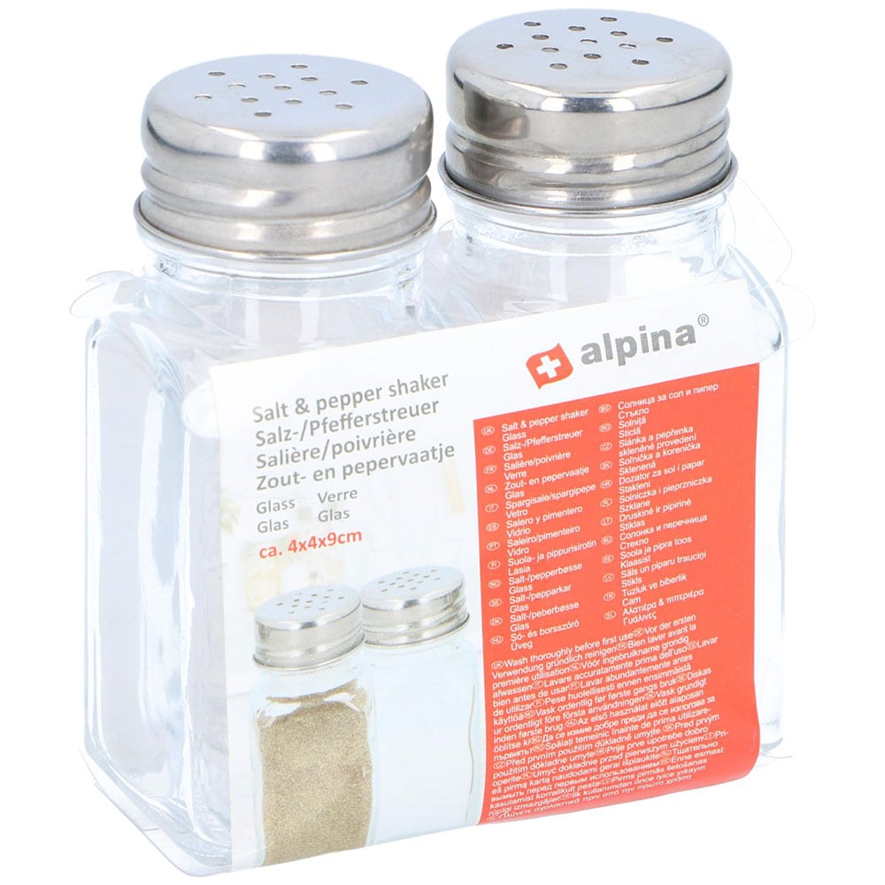 Alpina Salt og pepperbøsse 4x9,2cm