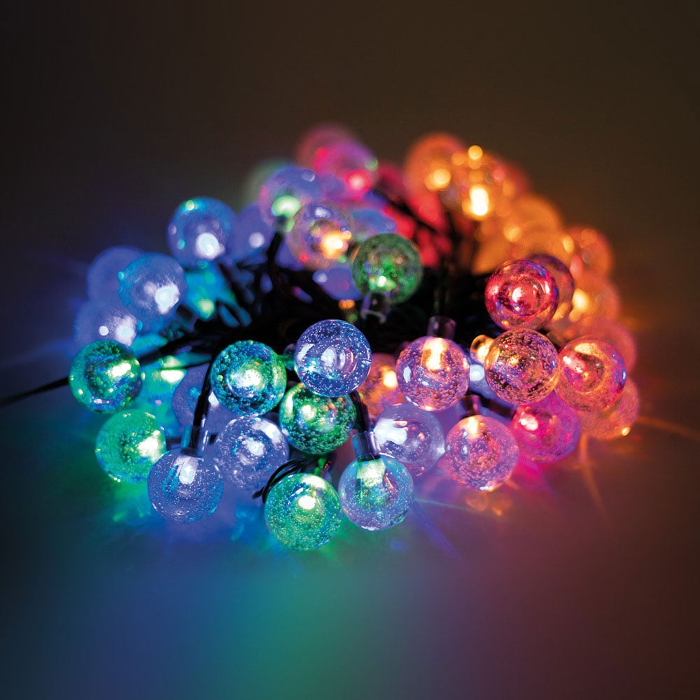 RGB krystall  lysslynge 6,5m 30 lys