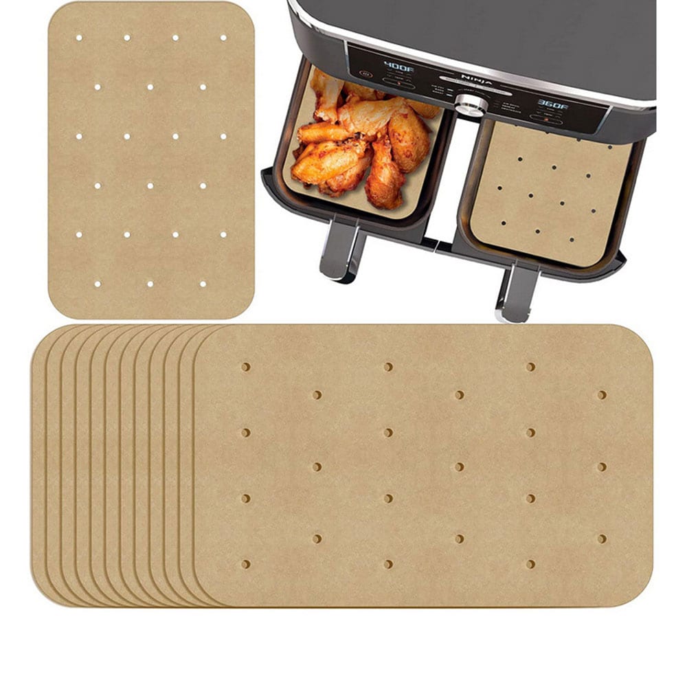 100-pakning Bakepapir til Air Fryer