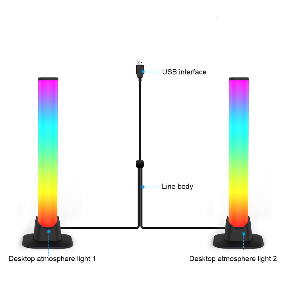 LED RGB Bordsbelysning