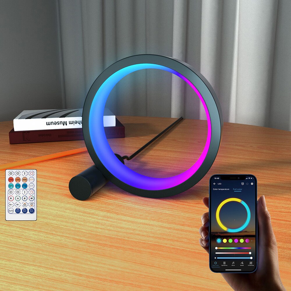 LED RGB Bordbelysning Ring 16cm