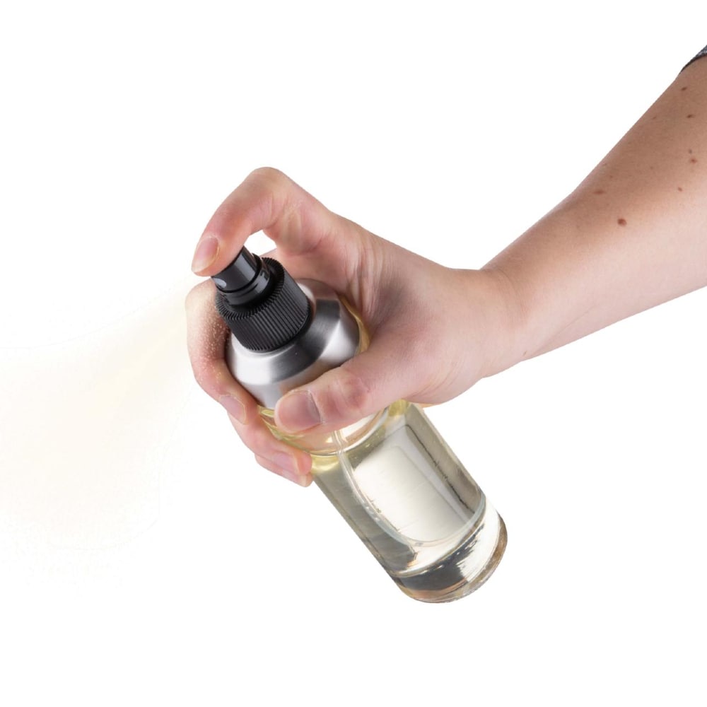 Sprayflaske med matolje i glass og rustfritt stål - 150 ml