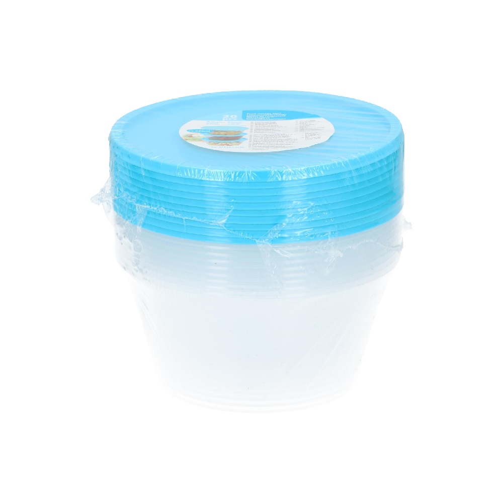 Matbokser 10-pk 650 ml / matboks / oppbevaringsbokser for fryser og mikrobølgeovn