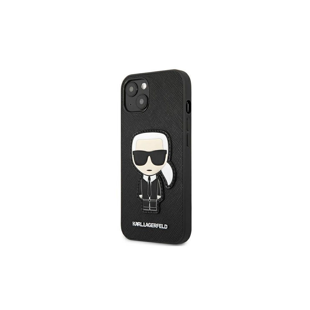 Karl Lagerfeld deksel til iPhone 13 6,1" - Sort