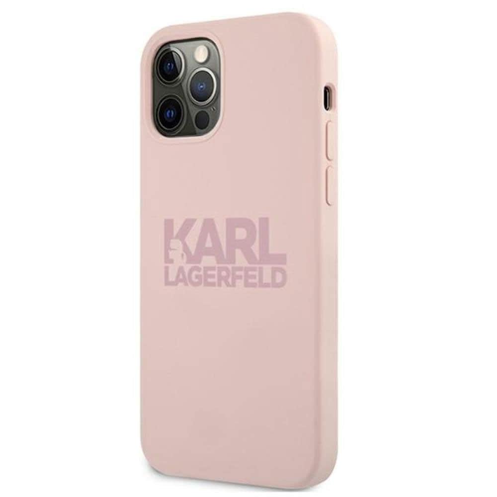 Karl Lagerfeld deksel til iPhone 12 Pro Max 6,7" - Rosa