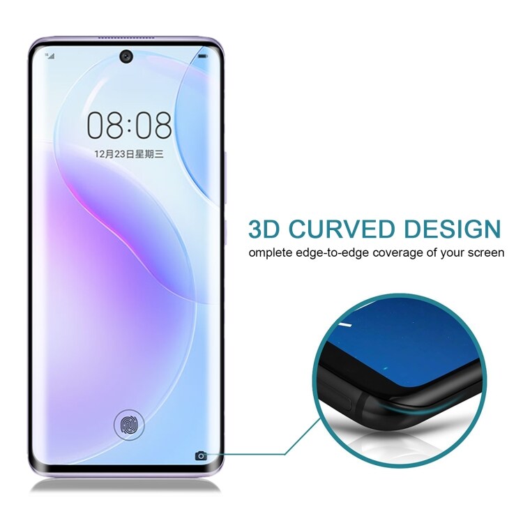 3D curved herdet skjermbeskytter til Huawei nova 8 5G / nova 9