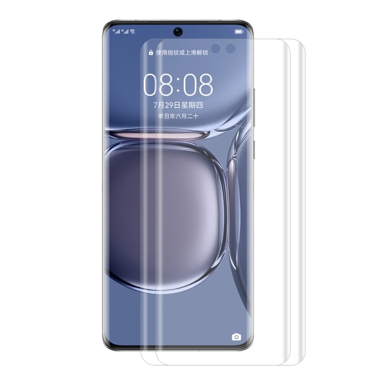 3D Curved skjermbeskytter for Huawei P50 Pro 2-pakning