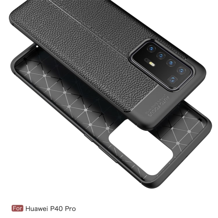TPU-deksel til Huawei P40 Pro - Sort