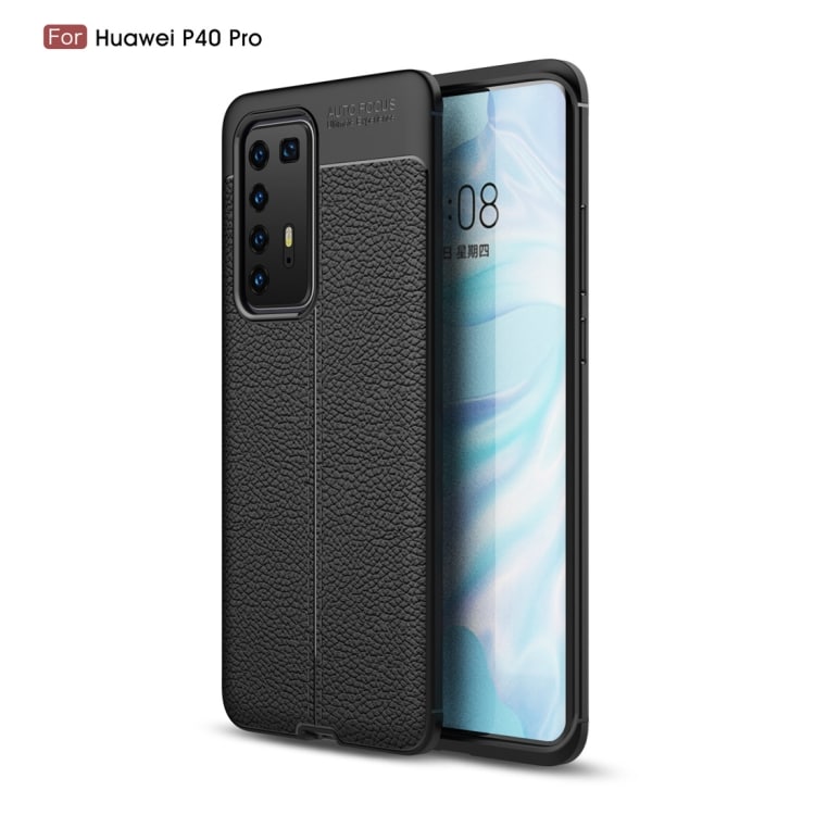 TPU-deksel til Huawei P40 Pro - Sort